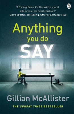 Anything You Do Say - image sourced by Waterstones UK